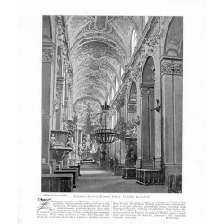 "Częstochowa. Jasna Góra. Wielki kościół."