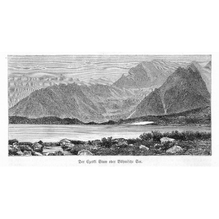 Ciężki Staw / "Der Czeski Staw oder Böhmische See."