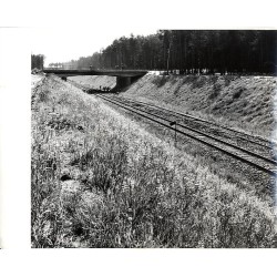 Wiadukt drogowy w km 13,4 niedaleko posterunku Rudno na Magistrali Zachodniej PMP-PW