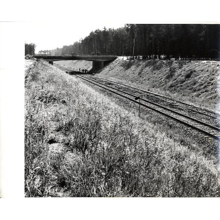 Wiadukt drogowy w km 13,4 niedaleko posterunku Rudno na Magistrali Zachodniej PMP-PW