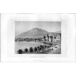 Luzern und der Pilatus / "LUZERN und der PILATUS"