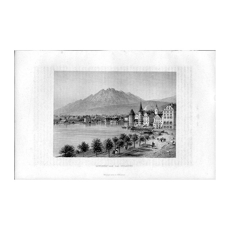 Luzern und der Pilatus / "LUZERN und der PILATUS"