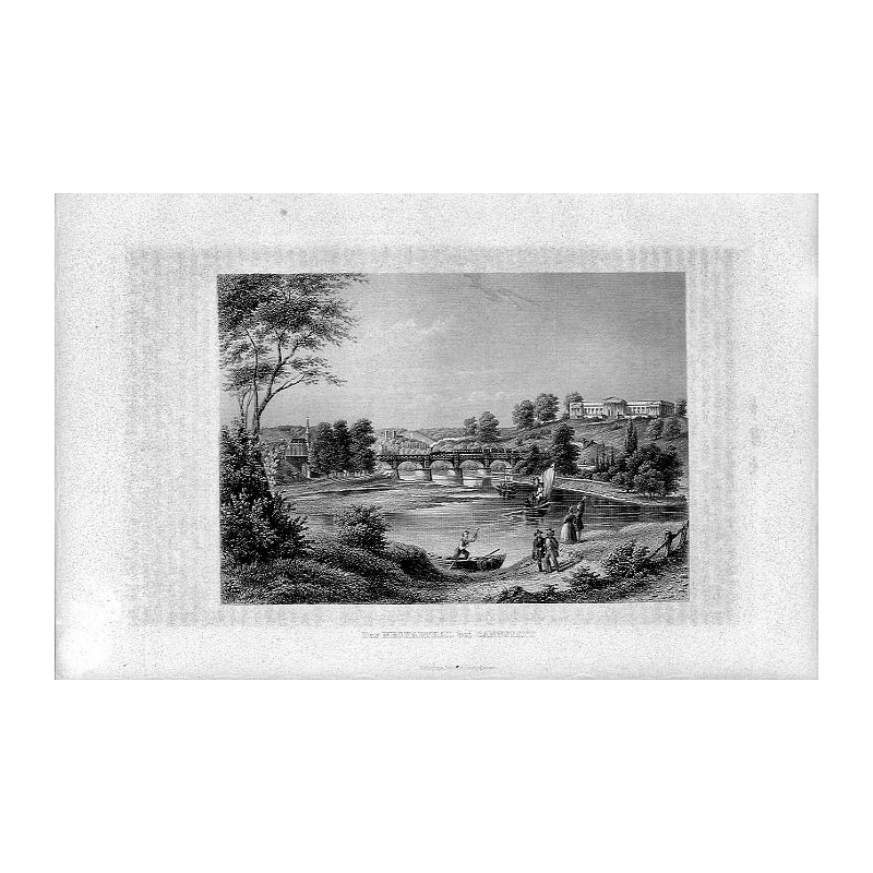 Das Neckarthal bei Cannstatt / "Das NECKARTHAL bei CANNSTATT"