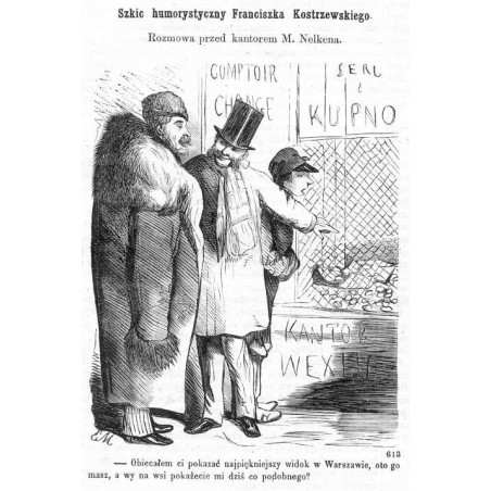 "Rozmowa przed kantorem M. Nelkena. 613"