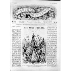 "DAWNE UBIORY I UZBROJENIA. (Zebrał i rysował Juliusz Kossak)."