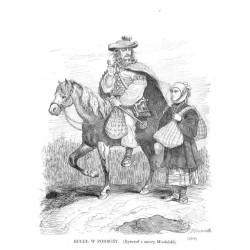 Hucuł w podróży (Rysował z natury Młodnicki) (2319) / "HUCUŁ W PODRÓŻY. (Rysował z natury Młodnicki). (2319)"