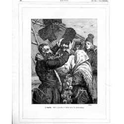 "U czapnika. Szkic z jarmarku w Galicyi przez W. Grabowskiego. (6049)"