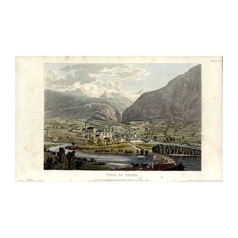 Vie of Brieg / "VIEW OF BRIEG"