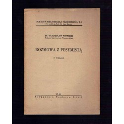 Rozmowa z pesymistą