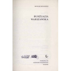 Burżuazja warszawska