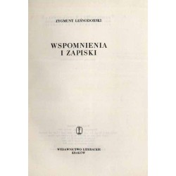 Wspomnienia i zapiski. 2 cz. w 2 vol