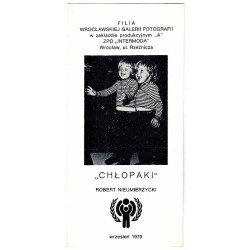 "Chłopaki" - Robert Nieumierzycki, wrzesień 1979