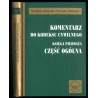 Komentarz do kodeksu cywilnego. Księga pierwsza: Część ogólna. Według stanu prawnego na dzień 1 września 1999 r