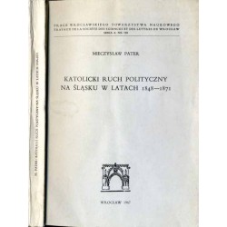 Katolicki ruch polityczny na Śląsku w latach 1848-1871