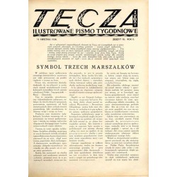 Tęcza. Ilustrowane pismo tygodniowe. R.2 (1928). Z. 15 (14 kwietnia 1928) / Stefan Norblin / Grupa Czartak / Bodzentyn / Julian