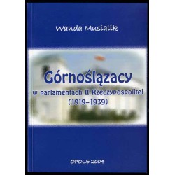 Górnoślązacy w parlamentach II Rzeczypospolitej (1919-1939)