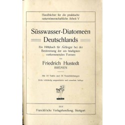 Süsswasser-Diatomeen Deutschlands. Ein Hilfsbuch für Anfänger bei der Bestimmung der am häufigsten vorkommenden Formen