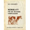 Merkblatt für die Melkerin-Viehpflegerin