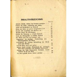 Merkblatt für die Melkerin-Viehpflegerin