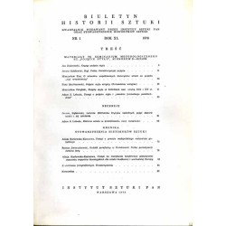 Biuletyn Historii Sztuki. R. 40 (1978). Nr 1 / Seminarium metodologiczne "Pojęcie stylu" Nieborów 1976