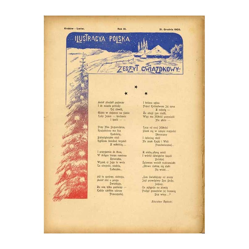 Ilustracya Polska. R.3 (1903). (21 grudzień 1903). Zeszyt Gwiazdkowy / Zakopane Prut