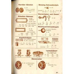 Bürgt für Ridis Qualität. Brehorst & Dewor. Metallwarengroßhandlung für Innendekoration, Schottwitz, Krs. Breslau
