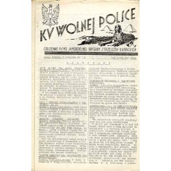 Ku Wolnej Polsce. Codzienne pismo Brygady Strzelców Karpackich. R.2 (1941). Nr 214 (320) (6 września 1941) / Pociąg pancerny pod