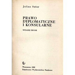 Prawo dyplomatyczne i konsularne