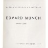 Edvard Munch. Malarstwo i grafika listopad-grudzień 1959