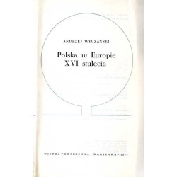 Polska w Europie XVI stulecia