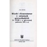 Klęski elementarne w miastach górnośląskich (w XVIII i w pierwszej połowie XIX w.)