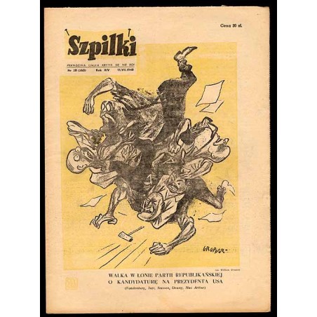 Szpilki. R. 14 (1948). Nr 28 (363) (11 VII 1948)