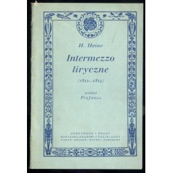 Intermezzo liryczne (1822-1823)