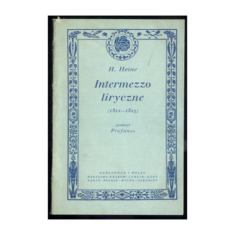 Intermezzo liryczne (1822-1823)