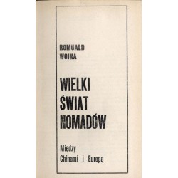 Wielki świat nomadów. Między Chinami a Europą
