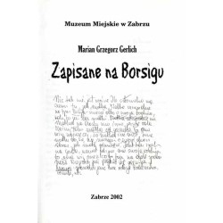 Zapisane na Borsigu