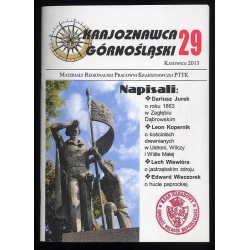 Krajoznawca Górnośląski. Materiały szkoleniowo-informacyjne. Zeszyt nr 29