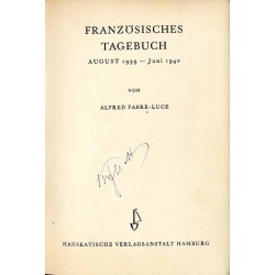 Französisches Tagebuch. August 1939 - Juni 1940