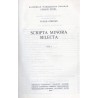 Scripta Minora Selecta. 2t