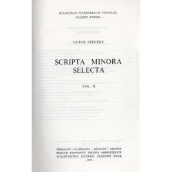 Scripta Minora Selecta. 2t