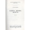 Scripta Minora Selecta. 2t