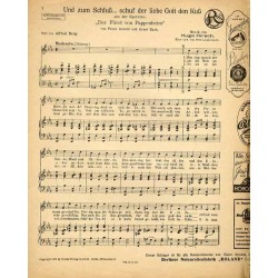 Und zum Schluß... schuf der liebe Gott den Kuß, aus der Operette: "Der Fürst von Pappenheim"