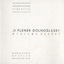 "II Plener Dolnośląski". Wystawa rzeźby