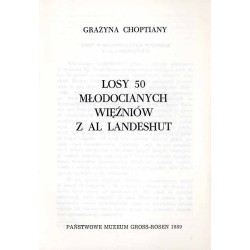 Losy 50 młodocianych więźniów z AL Landeshut