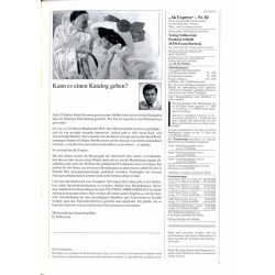 Ak Express. Größte deutsche Fachzeitschrift für Ansichtskarten-, Heimat-, Motiv- und Forschungssammler. (1997). Nr 82 (Januar-Fe