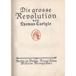 Die grosse Revolution