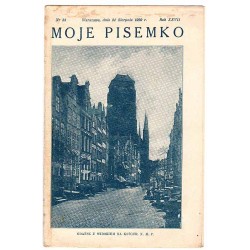 Moje Pisemko. R.27 (1929). Nr 34 (24 sierpnia 1929)