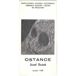 Ostańce - Józef Bożek, sierpień 1978