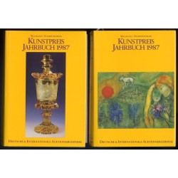 Kunstpreis Jahrbuch 1987. Deutsche und Internationale Auktionsergebnisse. Band 42 Teil 1-2 w 2 vol