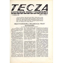 Tęcza. Ilustrowane pismo tygodniowe. R.4 (1930). Z. 39 (27 września 1930) / Jerzy Brzeziński / Inowrocław i Jan Kasprowicz / Gen